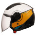 LS2 OF616 AIRFLOW II COVER WHITE BROWN-06 XS