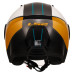 LS2 OF616 AIRFLOW II COVER WHITE BROWN-06 XS