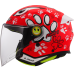 LS2 OF622 FUNNY II PAWS RED S