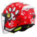 LS2 OF622 FUNNY II PAWS RED S