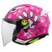LS2 OF622 FUNNY II PAWS PINK S