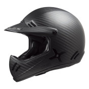 LS2 MX471 XTRA SINGLE MONO MATT CARBON XS