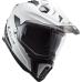 LS2 MX701 EXPLORER SOLID WHITE XL