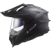 LS2 MX701 EXPLORER SOLID MATT BLACK XS