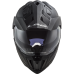 LS2 MX701 EXPLORER SOLID MATT BLACK XS