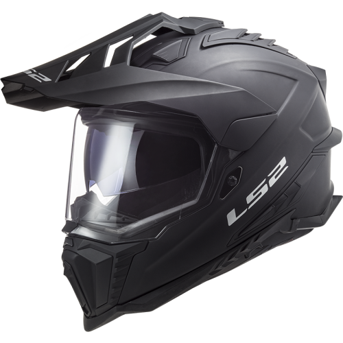 LS2 MX701 EXPLORER SOLID MATT BLACK XS