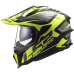 LS2 MX701 EXPLORER ALTER MATT BLACK H-V YELLOW XS