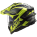 LS2 MX701 EXPLORER ALTER MATT BLACK H-V YELLOW XS