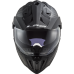 LS2 MX701 EXPLORER C SOLID MATT CARBON XS