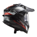 LS2 MX701 EXPLORER C FRONTIER G.TITANIUM RED XL