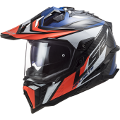 LS2 MX701 EXPLORER C FOCUS G.BLUE WHITE RED XS