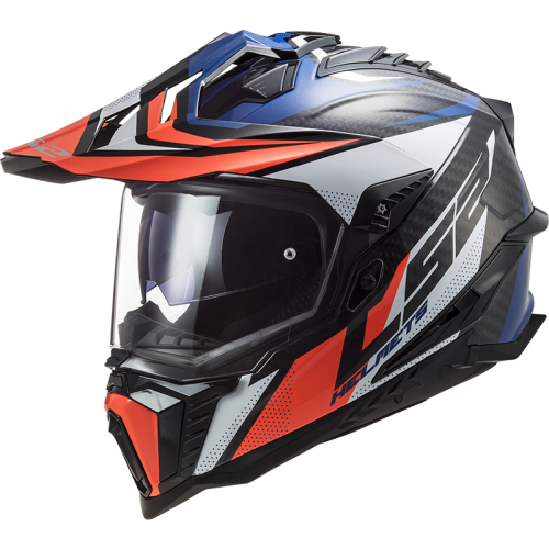 LS2 MX701 EXPLORER C FOCUS G.BLUE WHITE RED XS