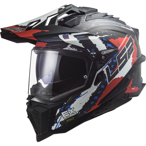 LS2 MX701 Explorer C EXTEND Matt Red XS