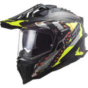 LS2 MX701 Explorer C EXTEND Matt H-V Yellow XS
