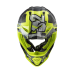 LS2 MX437 FAST EVO MINI II CRUSHER BLACK YELLOW-06 S