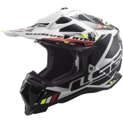 LS2 MX700 SUBVERTER STOMP WHITE BLACK-06 XS