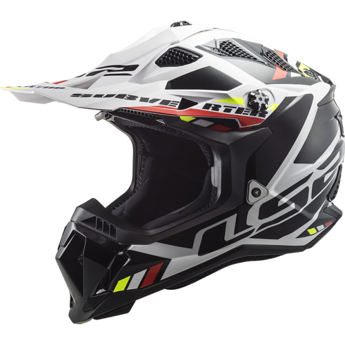 LS2 MX700 SUBVERTER STOMP WHITE BLACK-06 XS