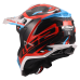 LS2 MX700 SUBVERTER STOMP WHITE BLUE RED-06 XS
