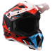 LS2 MX700 SUBVERTER STOMP WHITE BLUE RED-06 XS