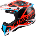 LS2 MX700 SUBVERTER STOMP WHITE BLUE RED-06 XS
