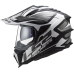 LS2 MX701 EXPLORER ALTER MATT BLACK WHITE-06 M