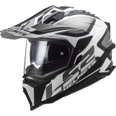 LS2 MX701 EXPLORER ALTER MATT BLACK WHITE-06 M