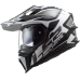 LS2 MX701 EXPLORER ALTER MATT BLACK WHITE-06 M