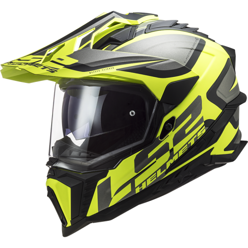 LS2 MX701 EXPLORER ALTER MATT BLACK H-06 XS
