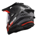 LS2 MX701 EXPLORER HEXA BLACK RED GREY-06 XS