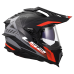 LS2 MX701 EXPLORER HEXA BLACK RED GREY-06 XS