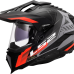 LS2 MX701 EXPLORER HEXA BLACK RED GREY-06 XS