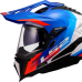 LS2 MX701 EXPLORER HEXA WHITE BLUE RED-06 XS