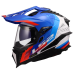 LS2 MX701 EXPLORER HEXA WHITE BLUE RED-06 XS