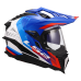 LS2 MX701 EXPLORER HEXA WHITE BLUE RED-06 XS