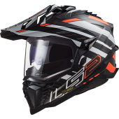 LS2 MX701 EXPLORER C EDGE BLACK FLUO ORANGE-06 XS