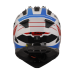 LS2 MX702 PIONEER II NAMIB WHITE BLUE RED-06 XS