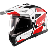 LS2 MX702 PIONEER II HILL WHITE RED-06 XS