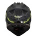 LS2 MX702 PIONEER II CRAZY M.BLACK H-V YELL.-06 XS