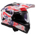 LS2 MX702 PIONEER II FANTASY WHITE RED BLUE-06 XS