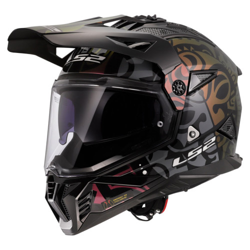 LS2 MX702 PIONEER II RANGI BLACK-06 L