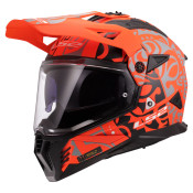 LS2 MX702 PIONEER II RANGI ORANGE-06 S