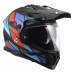 LS2 MX702 PIONEER II BLOCK BLACK RED BLUE-06 XS