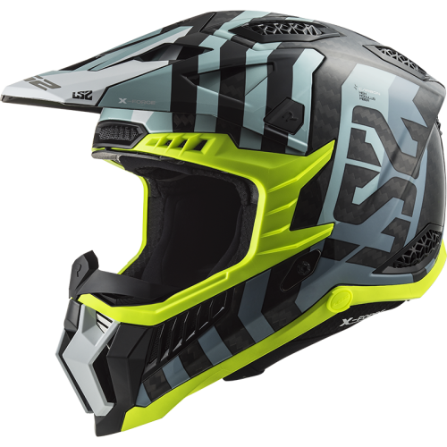 LS2 MX703 C X-FORCE BARRIER SKY BLUE-06 S