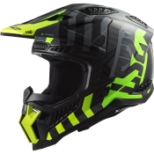 LS2 MX703 C X-FORCE BARRIER H-V YELLOW GREEN-06 S