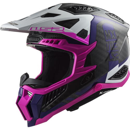 LS2 MX703 C X-FORCE VICTORY FLUO PINK VIOLET-06 XS