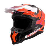 LS2 MX703 X-FORCE GALUO ORANGE-06 XS