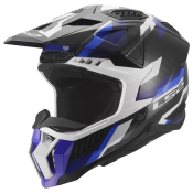 LS2 MX703 X-FORCE PHANTOM BLUE WHITE-06 XS