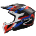 LS2 MX703 X-FORCE PHANTOM WHITE BLUE RED-06 XS