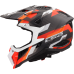 LS2 MX703 X-FORCE PHANTOM ORANGE RED-06 S
