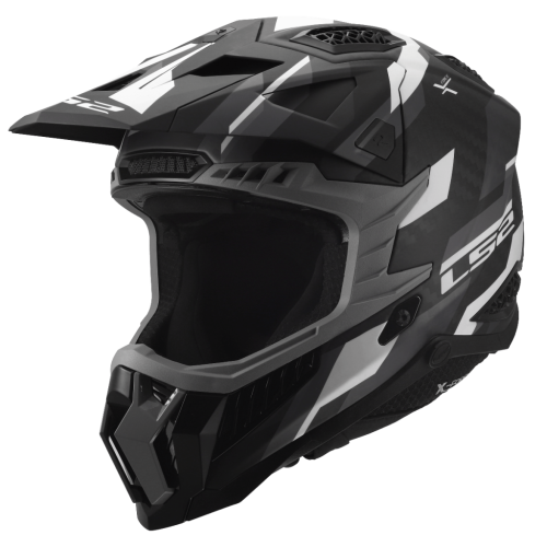 LS2 MX703 X-FORCE PHANTOM BLACK GREY-06 XS